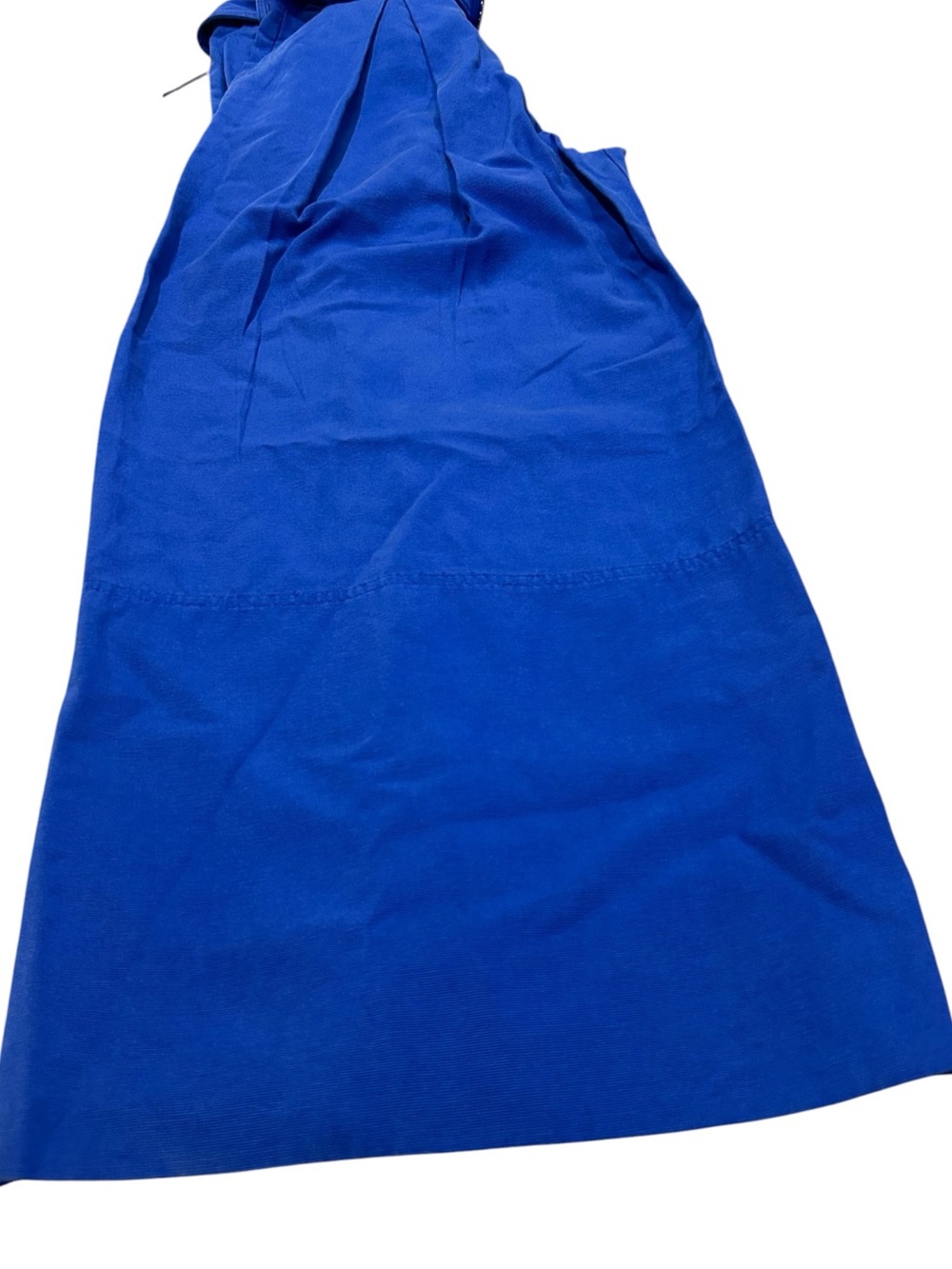 FARM Rio Wide Leg Tailored Blue Pant Size Small Belted Trousers High Rise - Picture 8 of 16